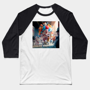 crazy clown&#39;s Baseball T-Shirt